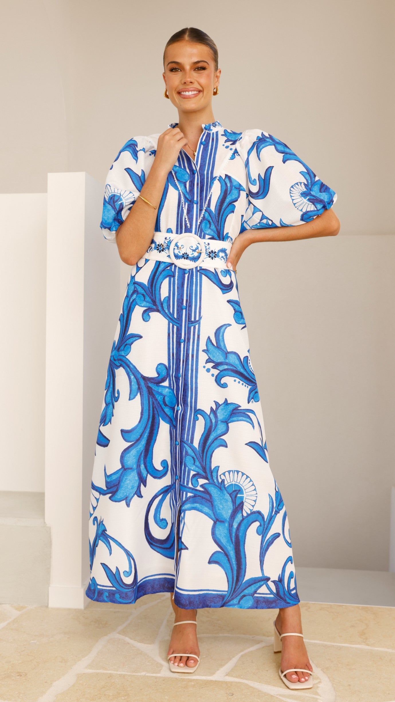 Hedley Maxi Dress - Paradise - Billy J