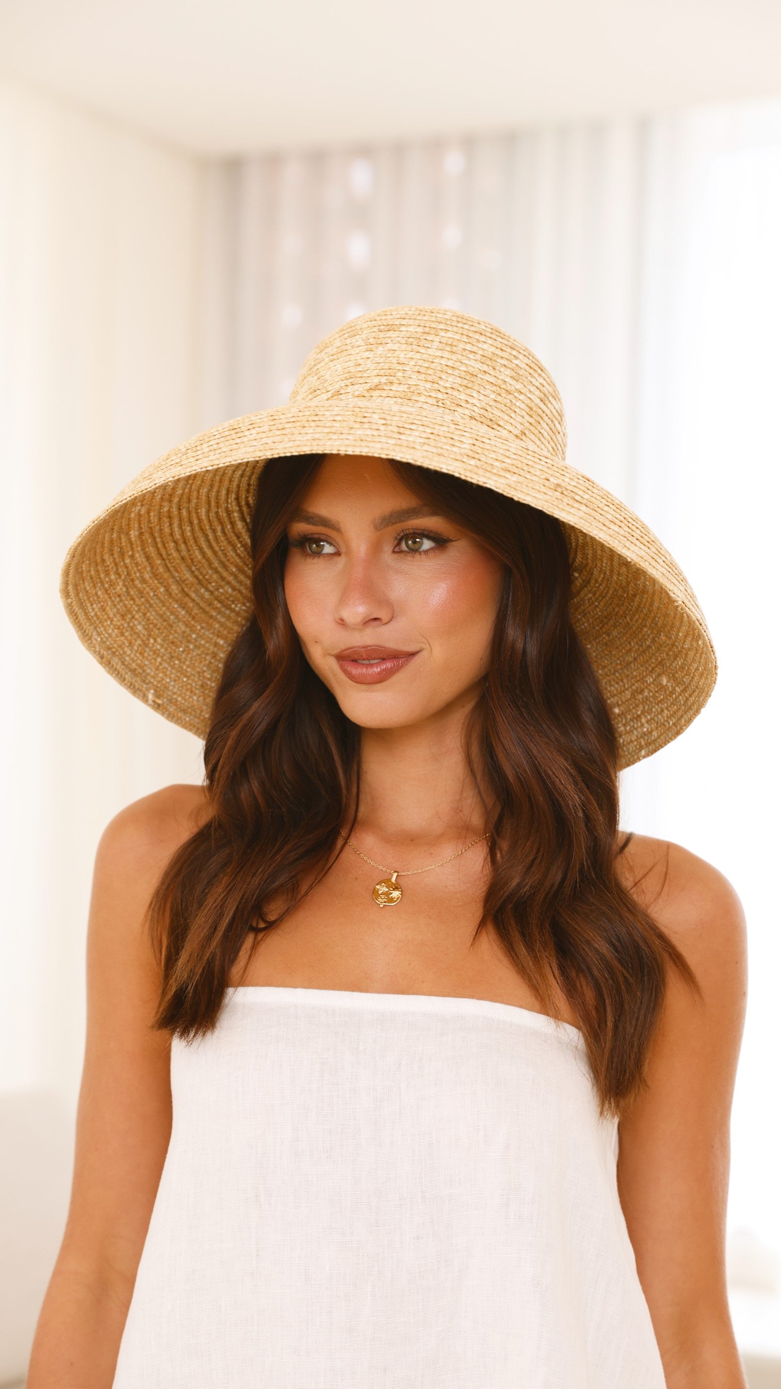 Caley Hat - Raffia Straw - Billy J