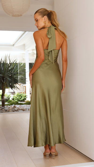 Load image into Gallery viewer, Sian Maxi Dress - Olive
