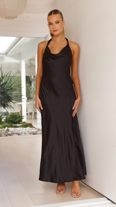 Load image into Gallery viewer, Sian Maxi Dress - Black
