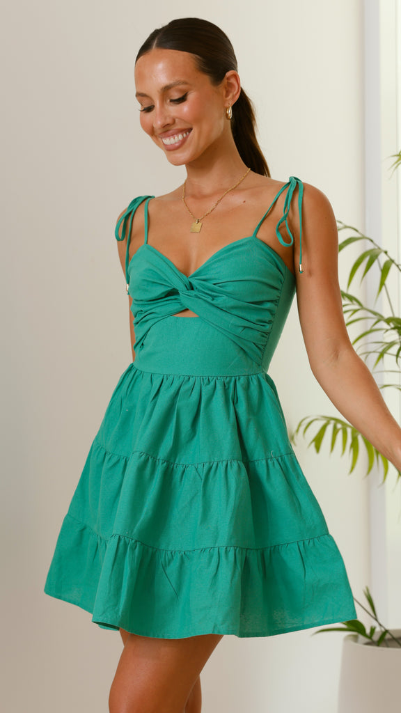 Armani Mini Dress - Green