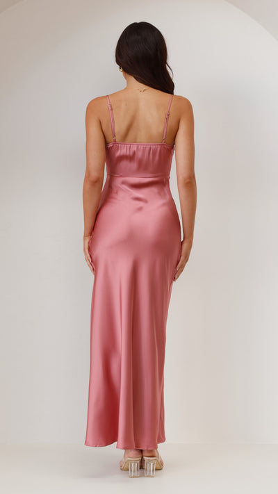 Load image into Gallery viewer, Ilana Maxi Dress - Baked Rose - Billy J
