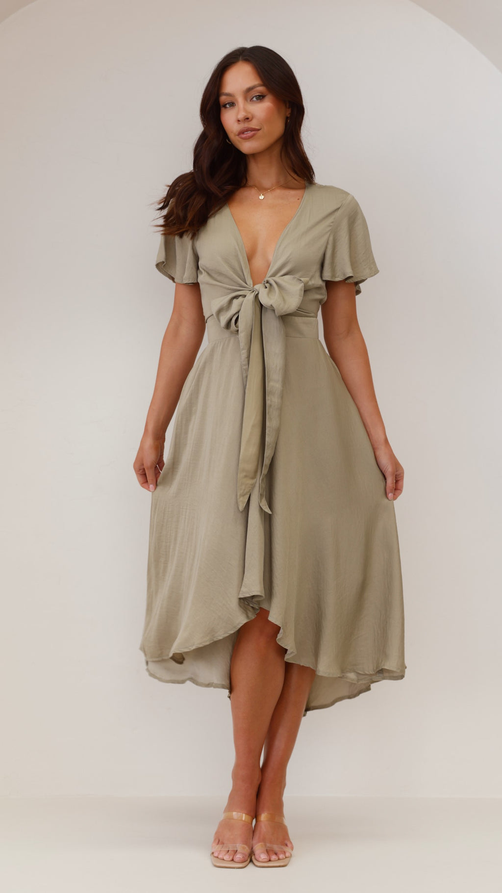 Sunny Daze Dress - Olive - Billy J