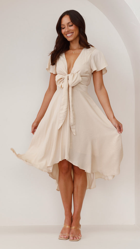 Sunny Daze Dress - Champagne - Billy J