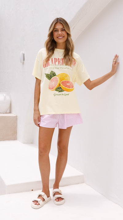 Load image into Gallery viewer, Grapefruit Paradise Set - Yellow/Pink - Billy J
