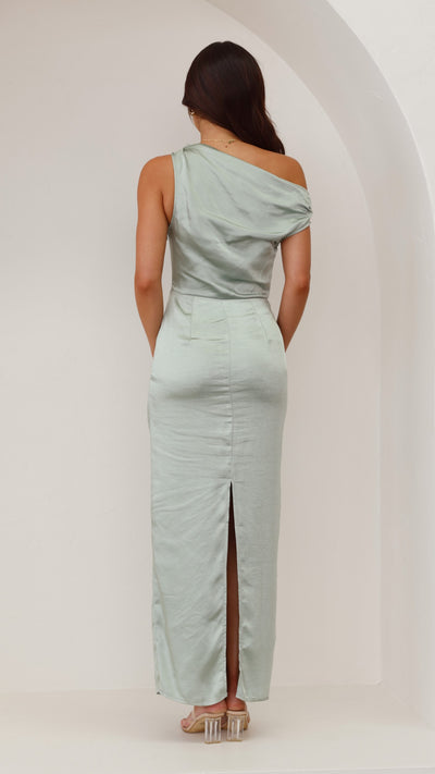 Load image into Gallery viewer, Harlowe Maxi Dress - Sage - Billy J
