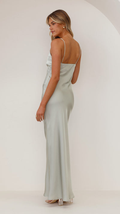 Load image into Gallery viewer, Ziah Maxi Dress - Olive - Billy J
