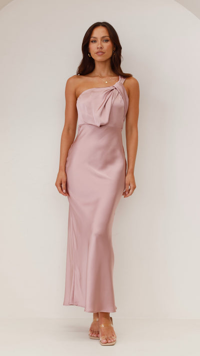 Load image into Gallery viewer, Greta Maxi Dress - Dusty Pink - Billy J
