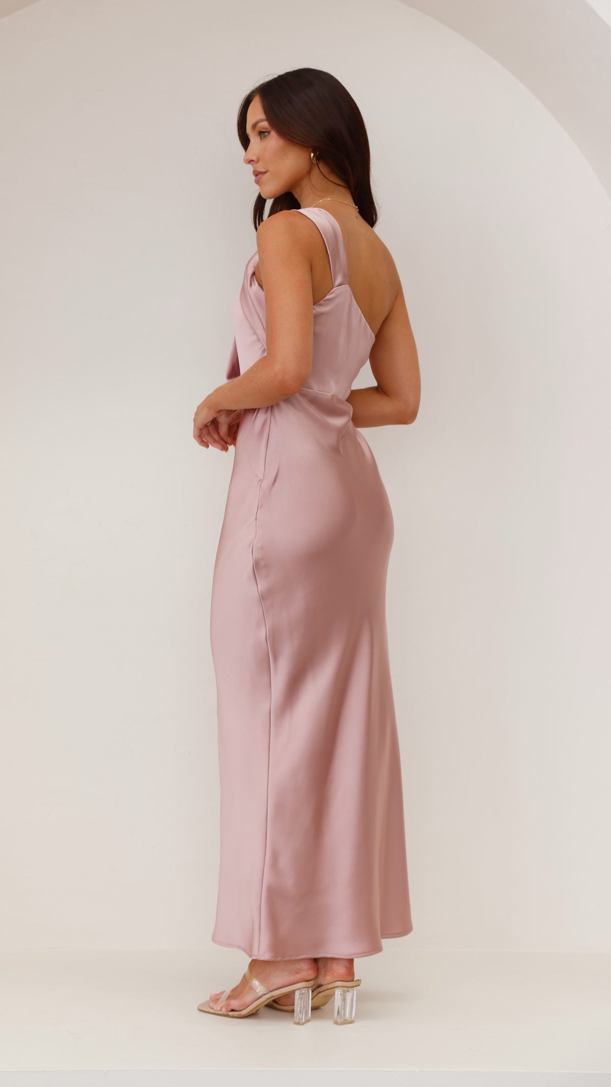 Greta Maxi Dress - Dusty Pink - Buy Women's Dresses - Billy J