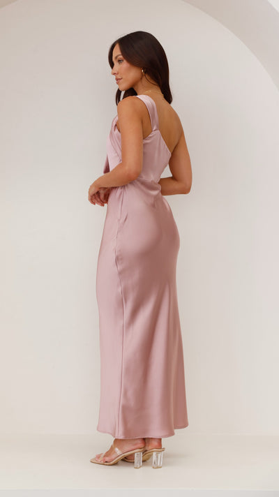 Load image into Gallery viewer, Greta Maxi Dress - Dusty Pink - Billy J
