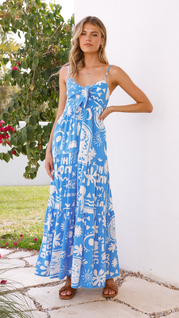 Uzuri Maxi Dress - Frances Collection - Billy J