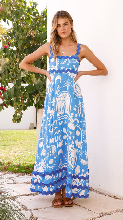 Load image into Gallery viewer, Eaton Maxi Dress - Frances Collection - Billy J
