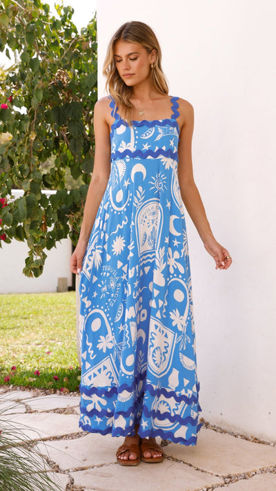 Load image into Gallery viewer, Eaton Maxi Dress - Frances Collection - Billy J
