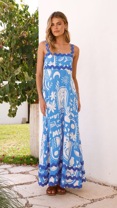 Load image into Gallery viewer, Eaton Maxi Dress - Frances Collection - Billy J
