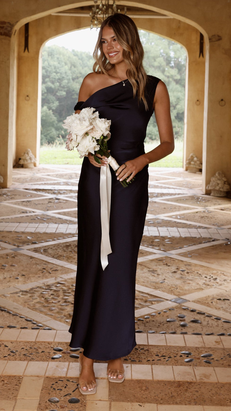 Gigi Maxi Dress - Navy - Billy J