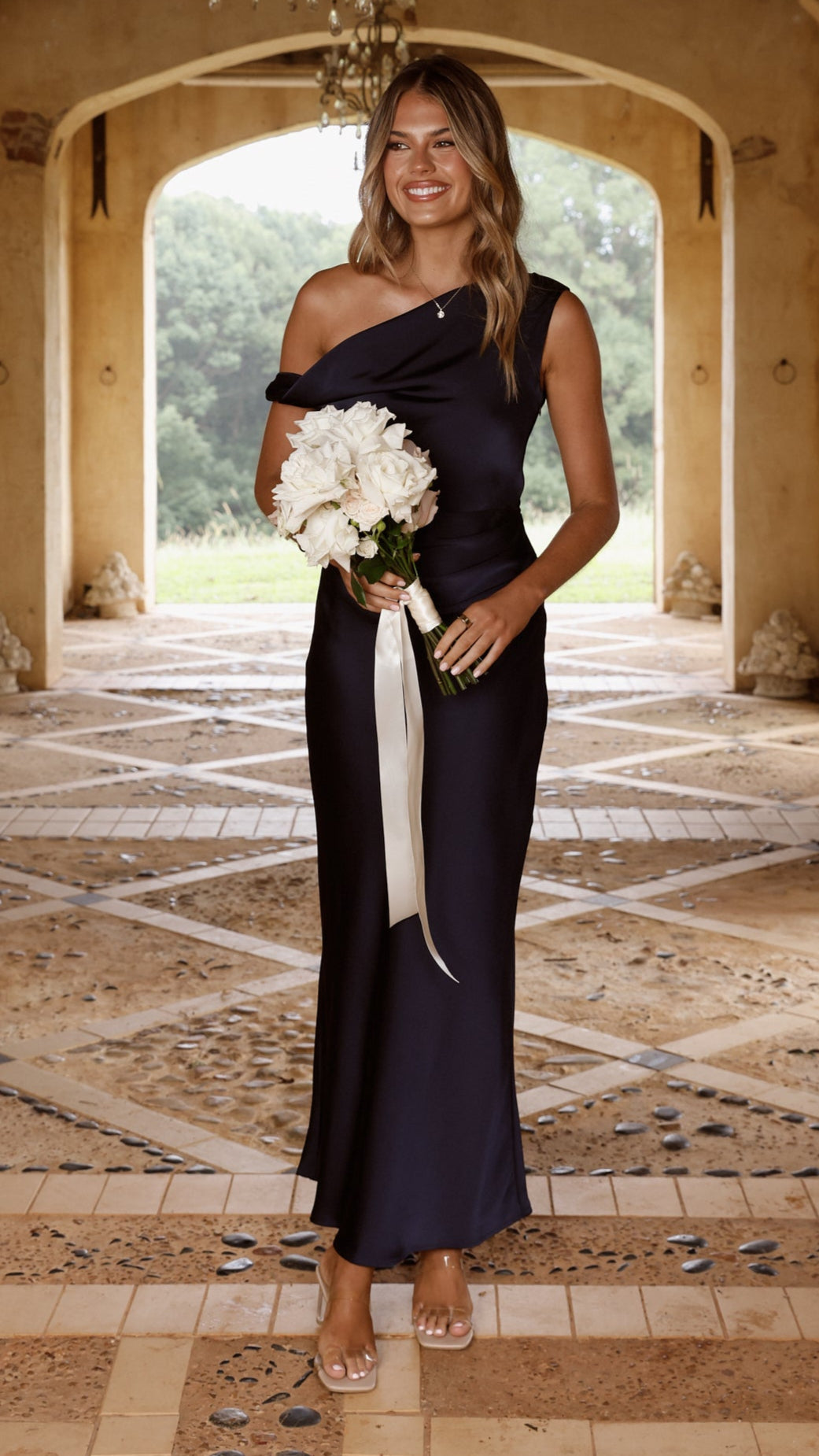 Gigi Maxi Dress - Navy - Billy J