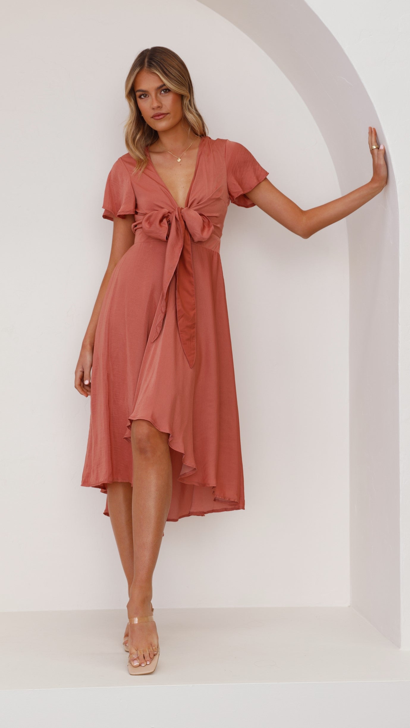 Sunny Daze Dress - Baked Rose - Billy J