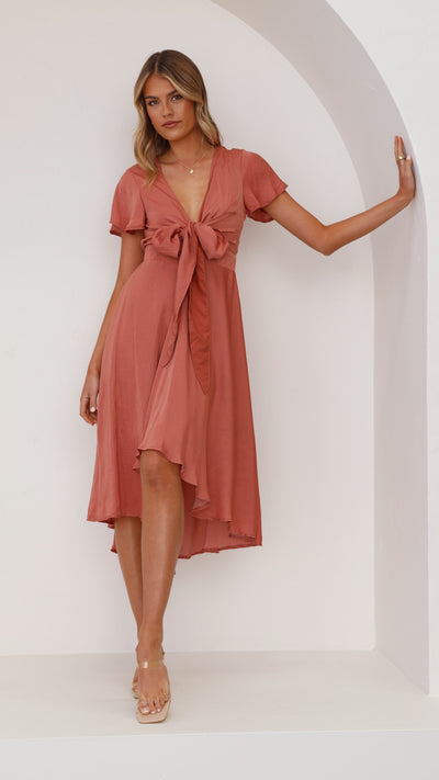 Load image into Gallery viewer, Sunny Daze Dress - Baked Rose - Billy J
