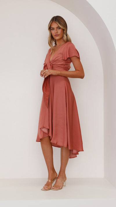 Load image into Gallery viewer, Sunny Daze Dress - Baked Rose - Billy J
