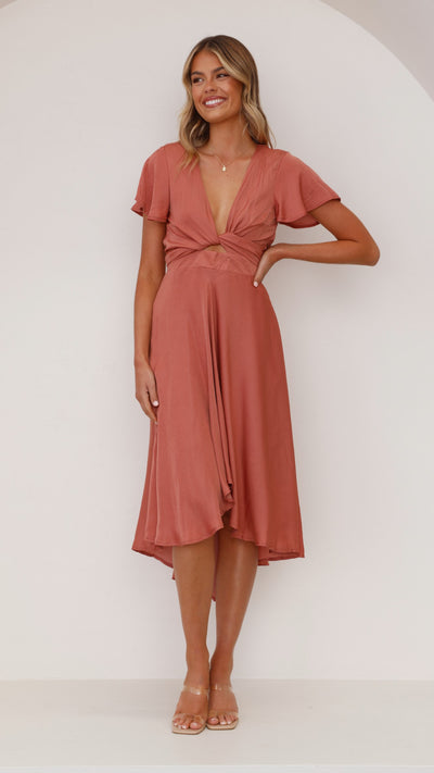 Load image into Gallery viewer, Sunny Daze Dress - Baked Rose - Billy J
