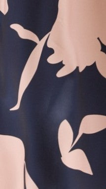 Hadas Maxi Dress - Navy/Pink Print - Billy J