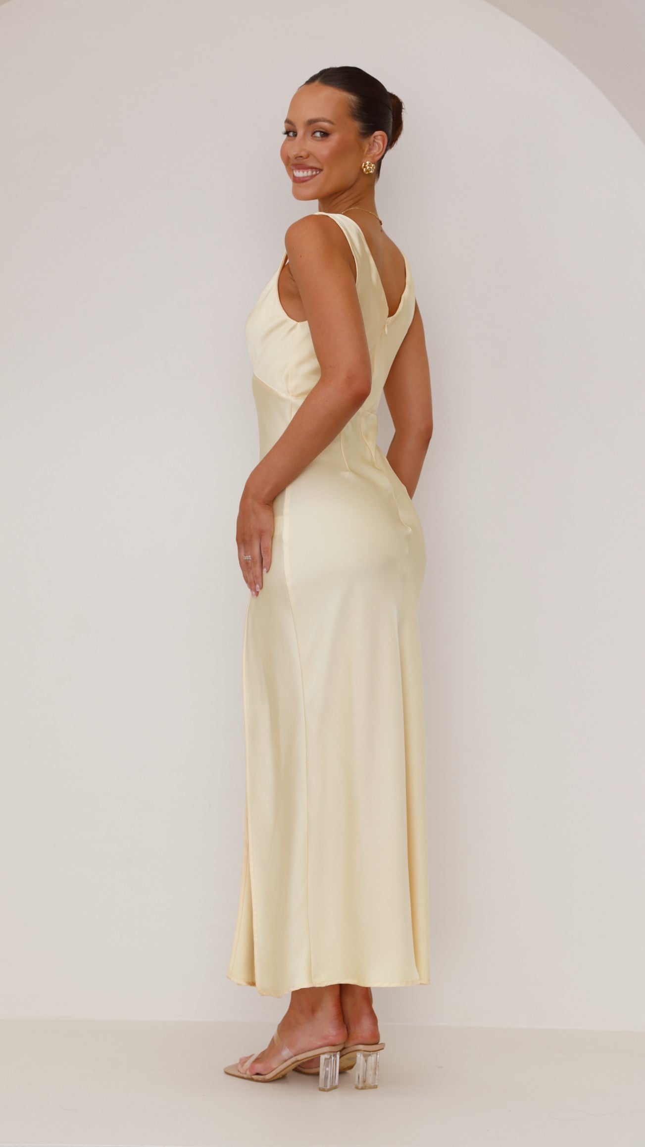 Taylor Maxi Dress - Yellow - Billy J