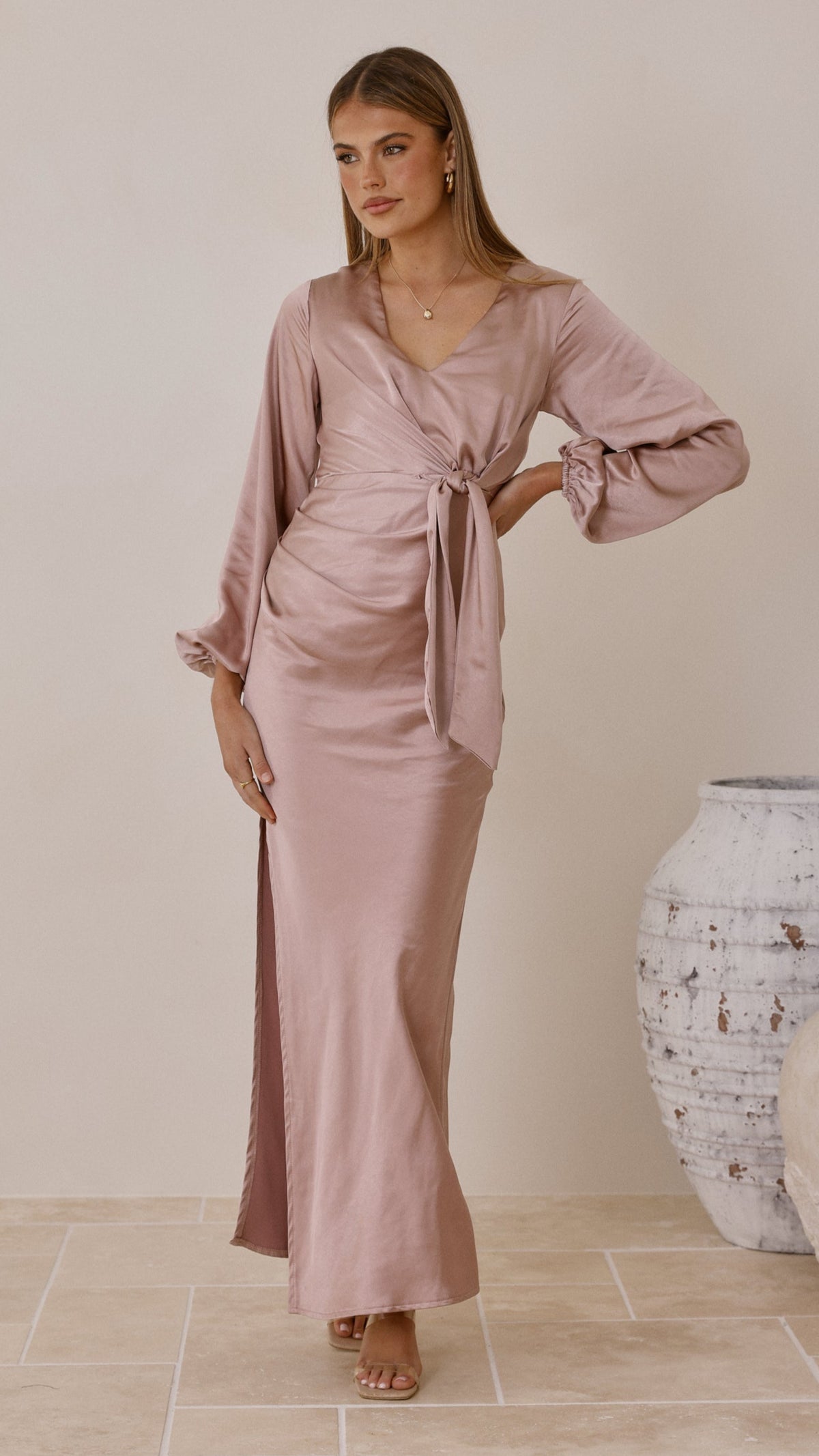 billy j dusty pink dress Alaria Maxi Dress - Dusty Pink - Buy Women's Dresses