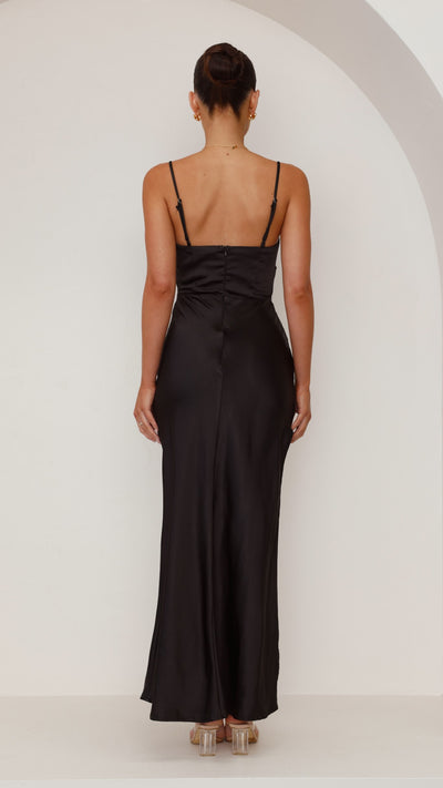 Load image into Gallery viewer, Ava Maxi Dress - Black - Billy J
