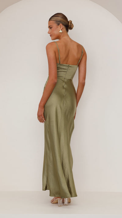 Load image into Gallery viewer, Ava Maxi Dress - Olive - Billy J
