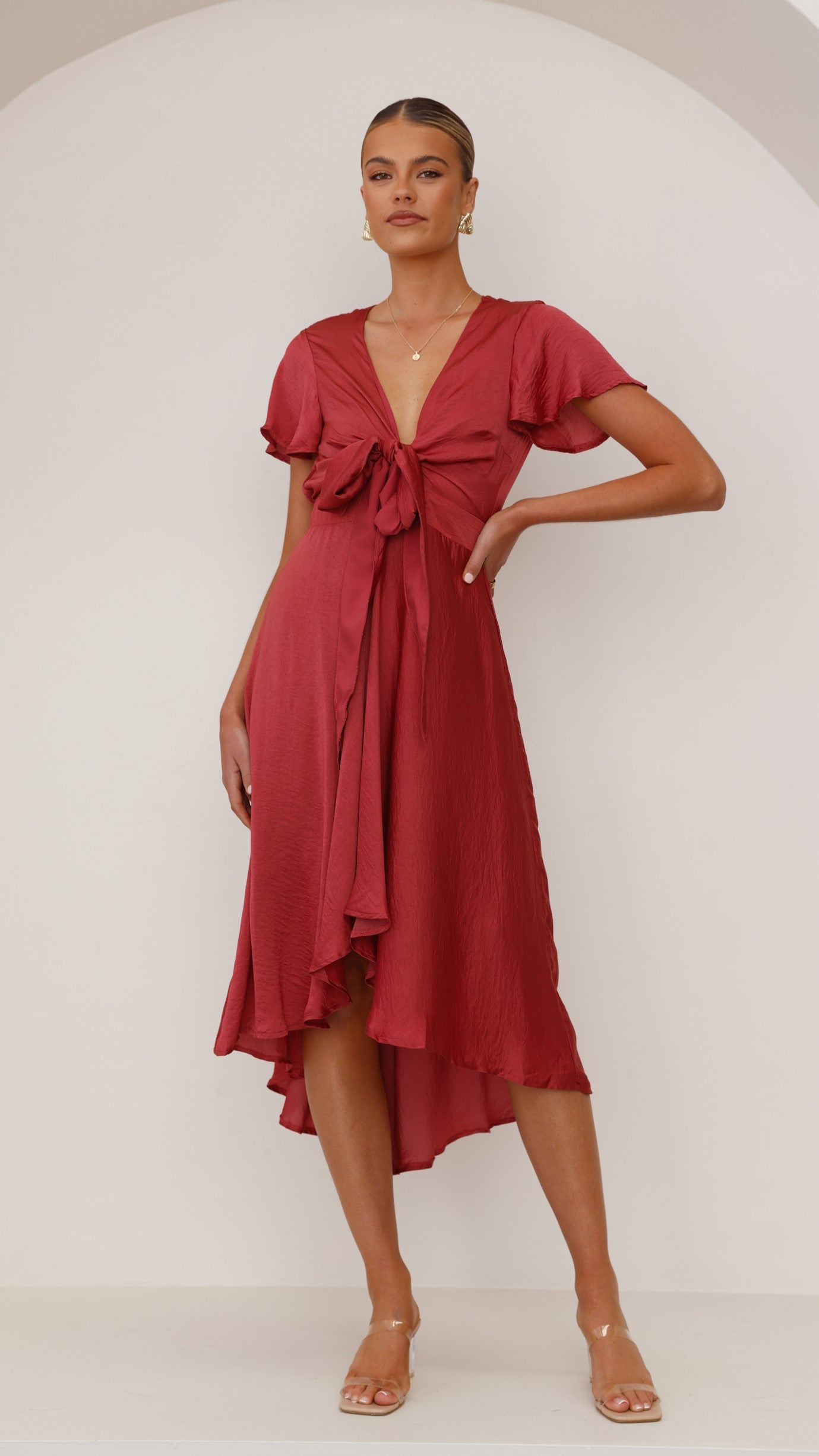 Sunny Daze Dress - Berry - Billy J