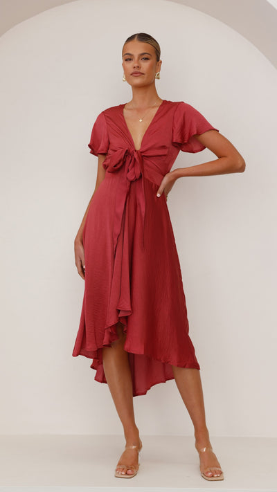 Load image into Gallery viewer, Sunny Daze Dress - Berry - Billy J
