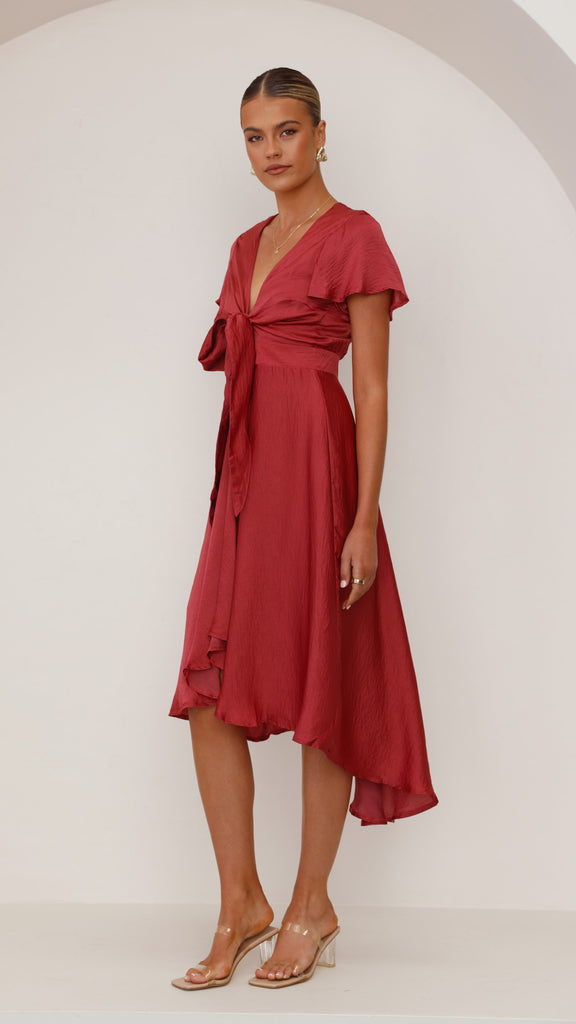 Sunny Daze Dress - Berry - Billy J