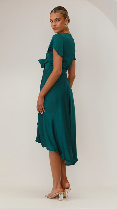 Load image into Gallery viewer, Sunny Daze Dress - Emerald - Billy J
