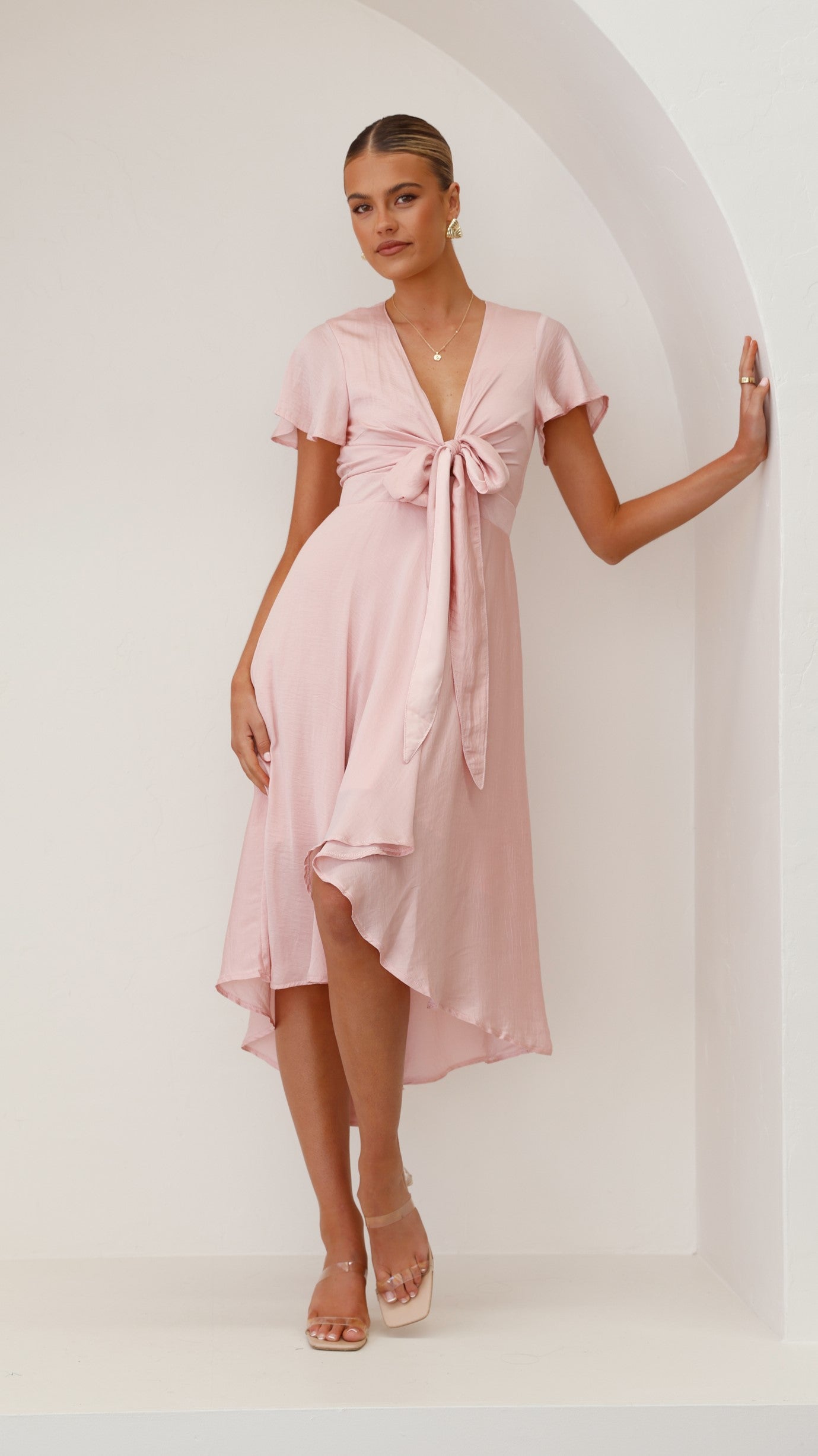 Sunny Daze Dress - Soft Pink - Billy J