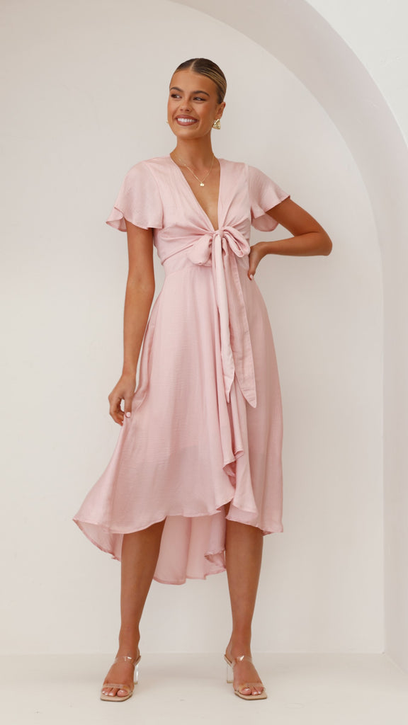 Sunny Daze Dress - Soft Pink - Billy J