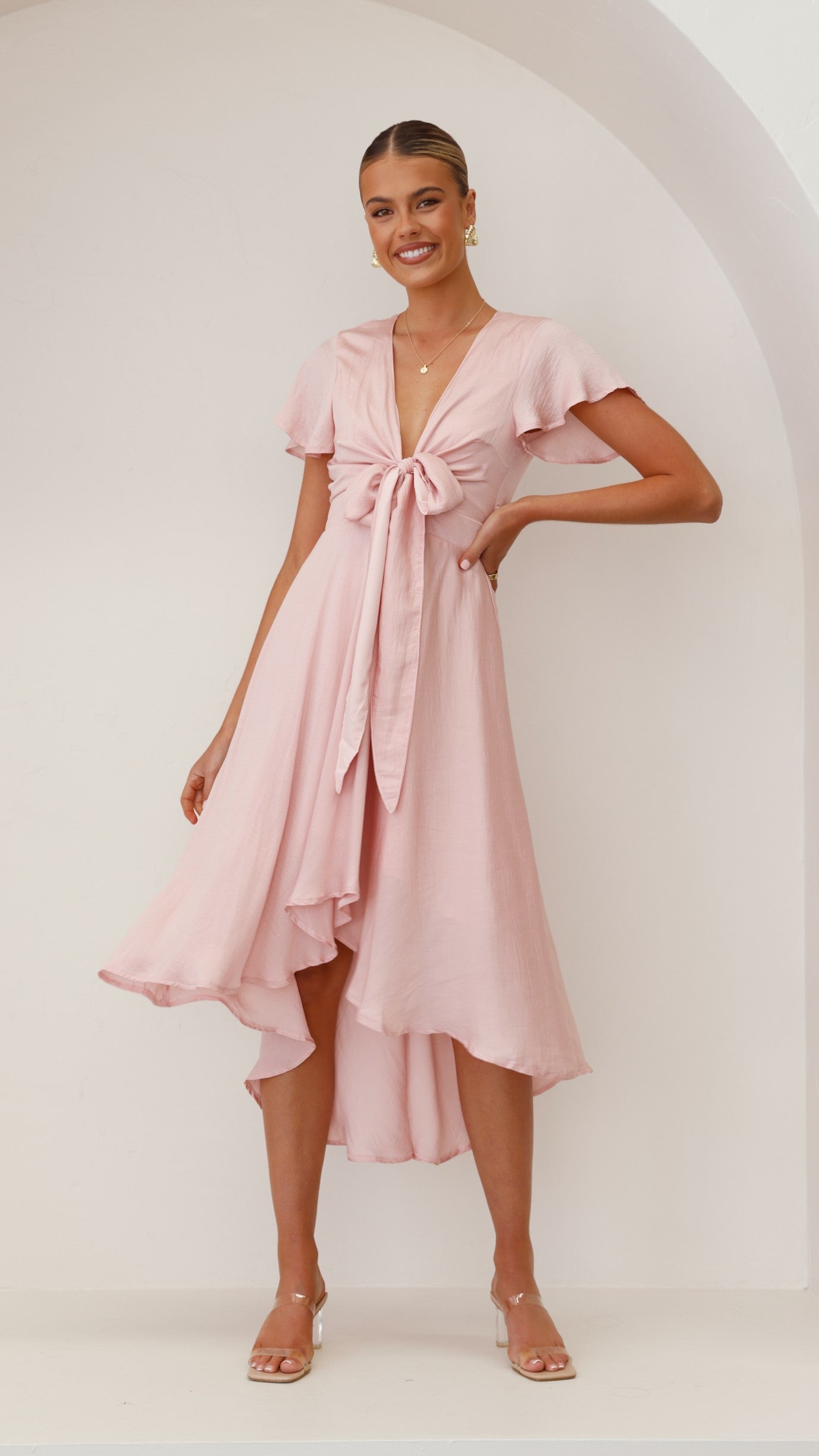 Sunny Daze Dress - Soft Pink - Billy J