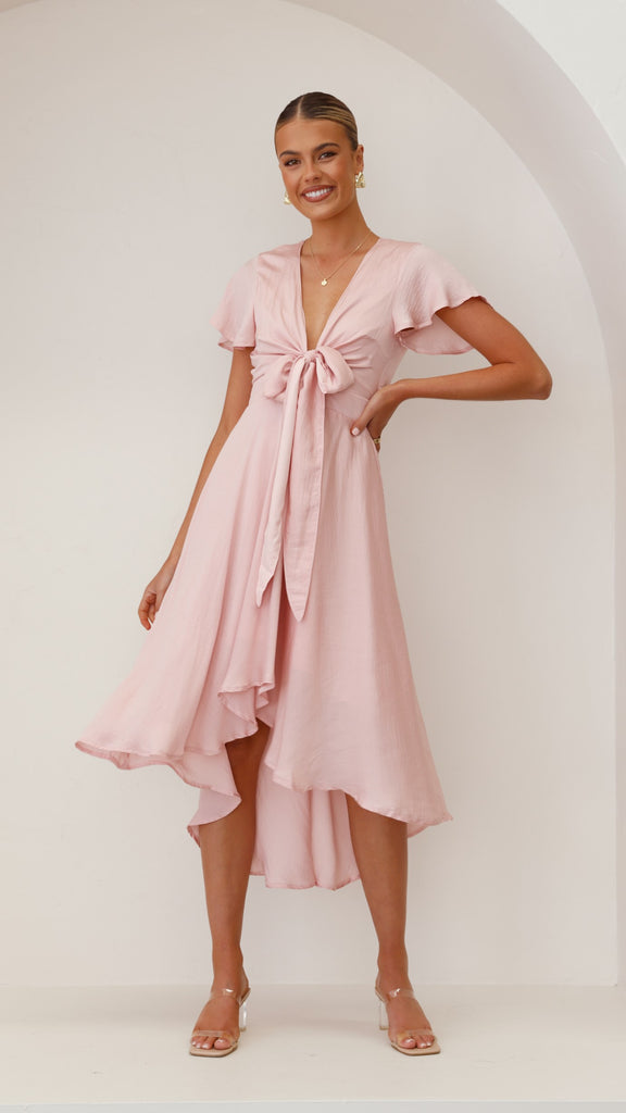 Sunny Daze Dress - Soft Pink - Billy J