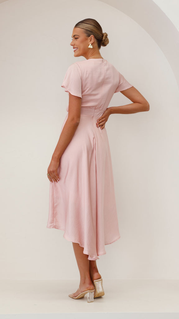 Sunny Daze Dress - Soft Pink - Billy J