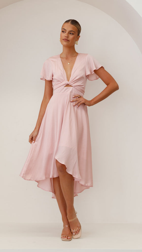 Sunny Daze Dress - Soft Pink - Billy J