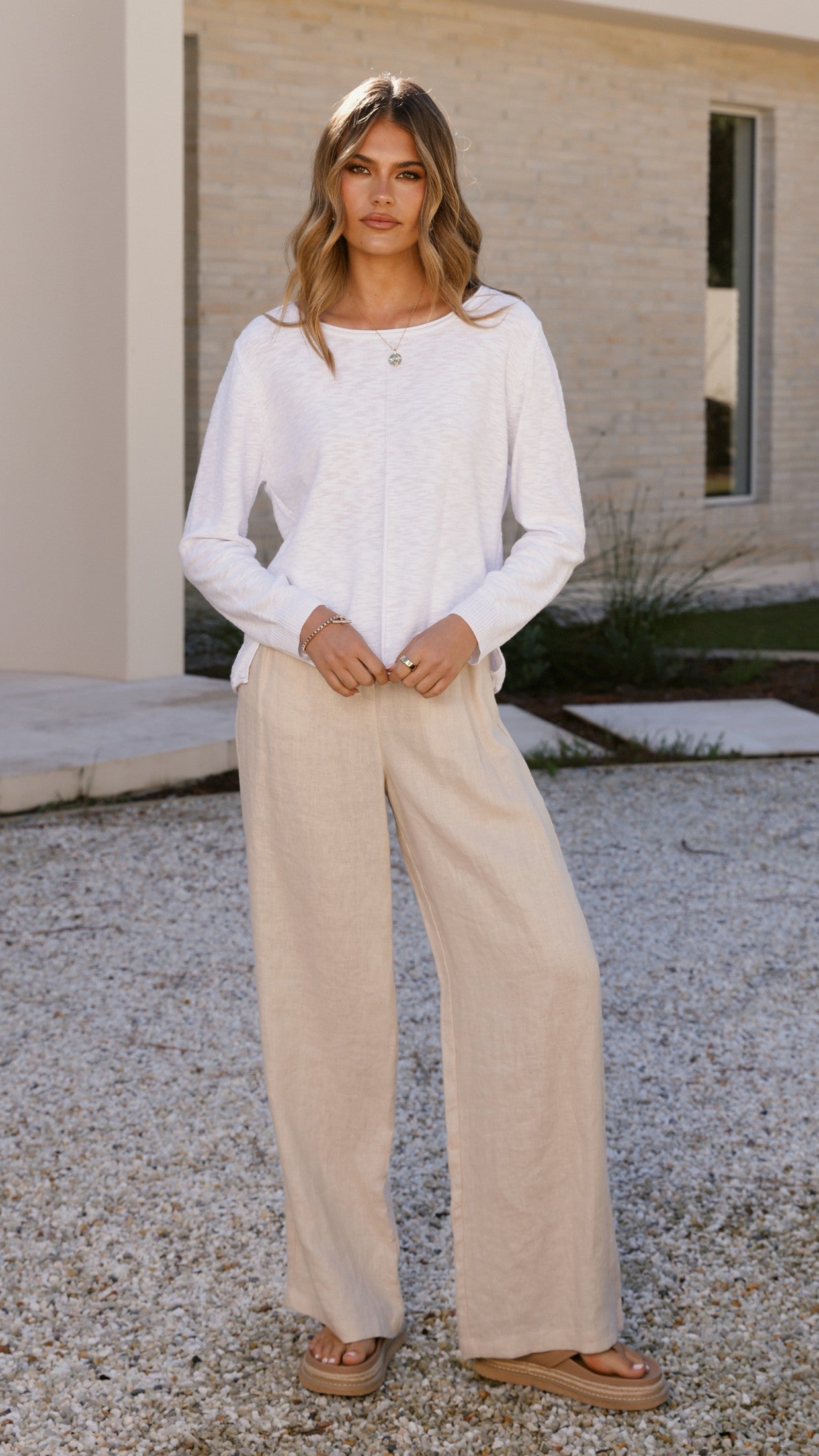 Sacha Top - White - Billy J