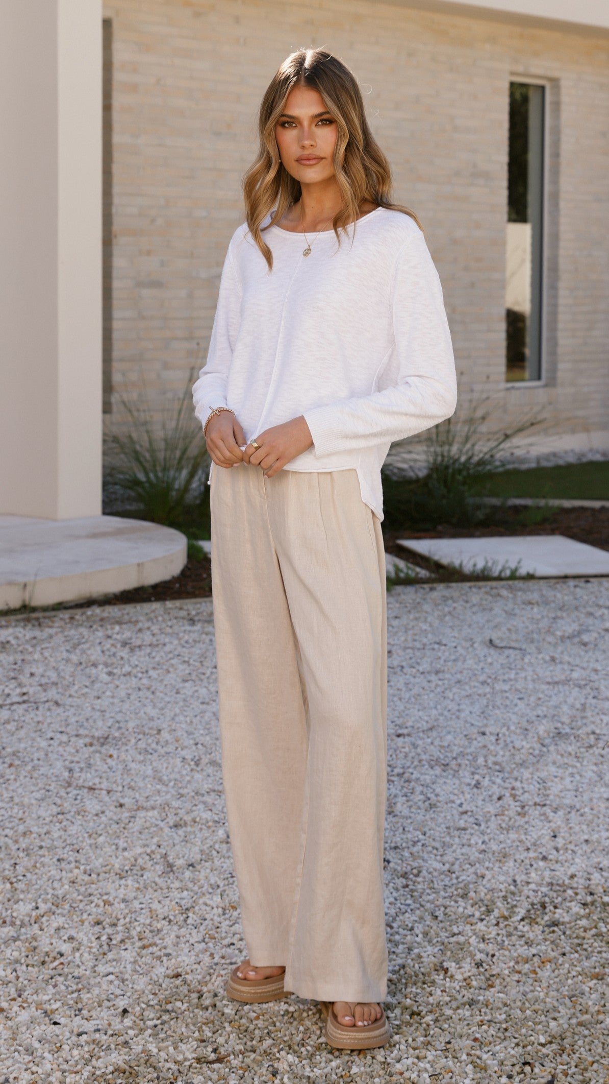 Sacha Top - White - Billy J