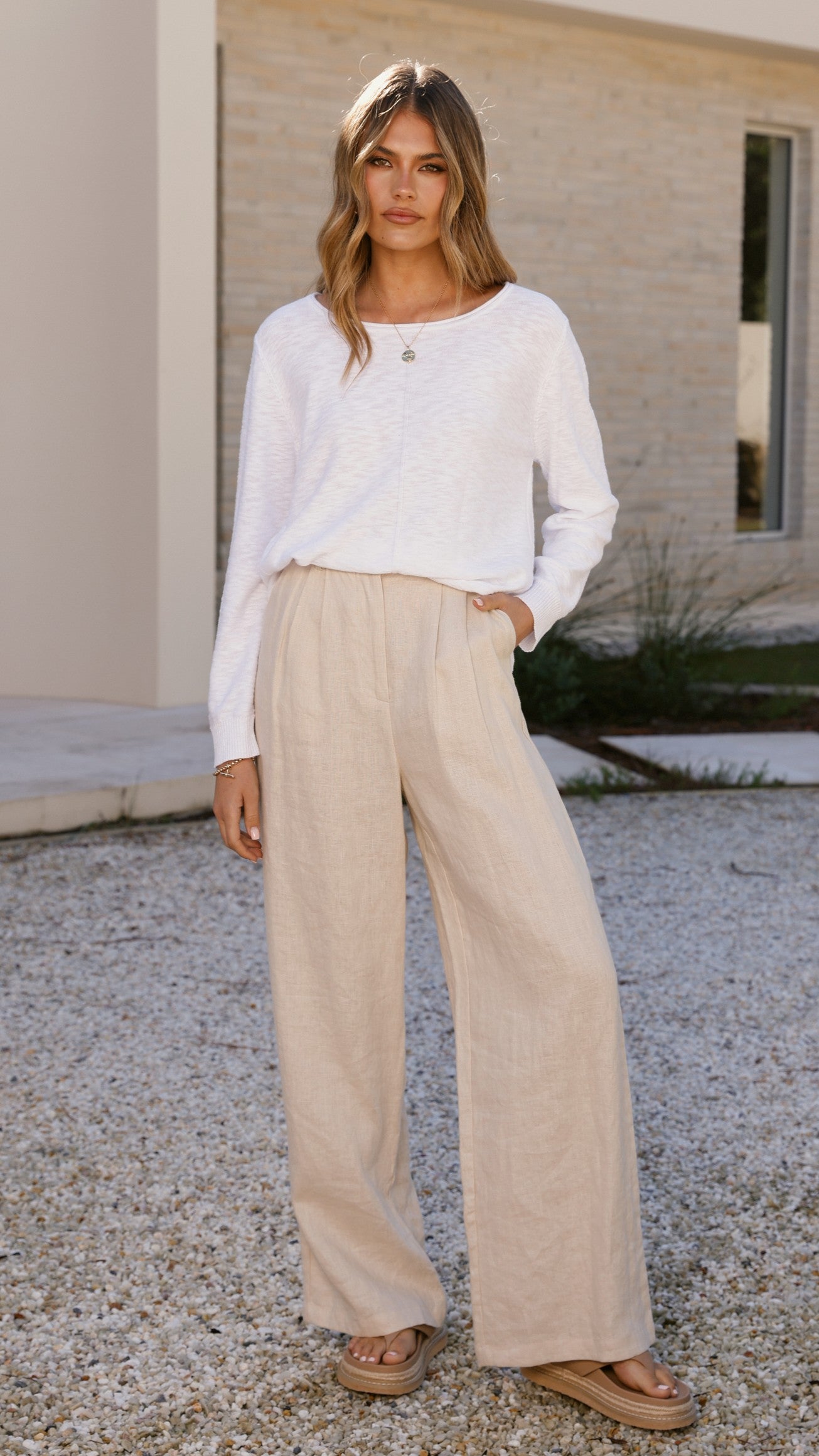 Sacha Top - White - Billy J