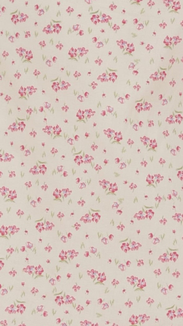 Coco Mini Dress - White / Pink Floral - Billy J