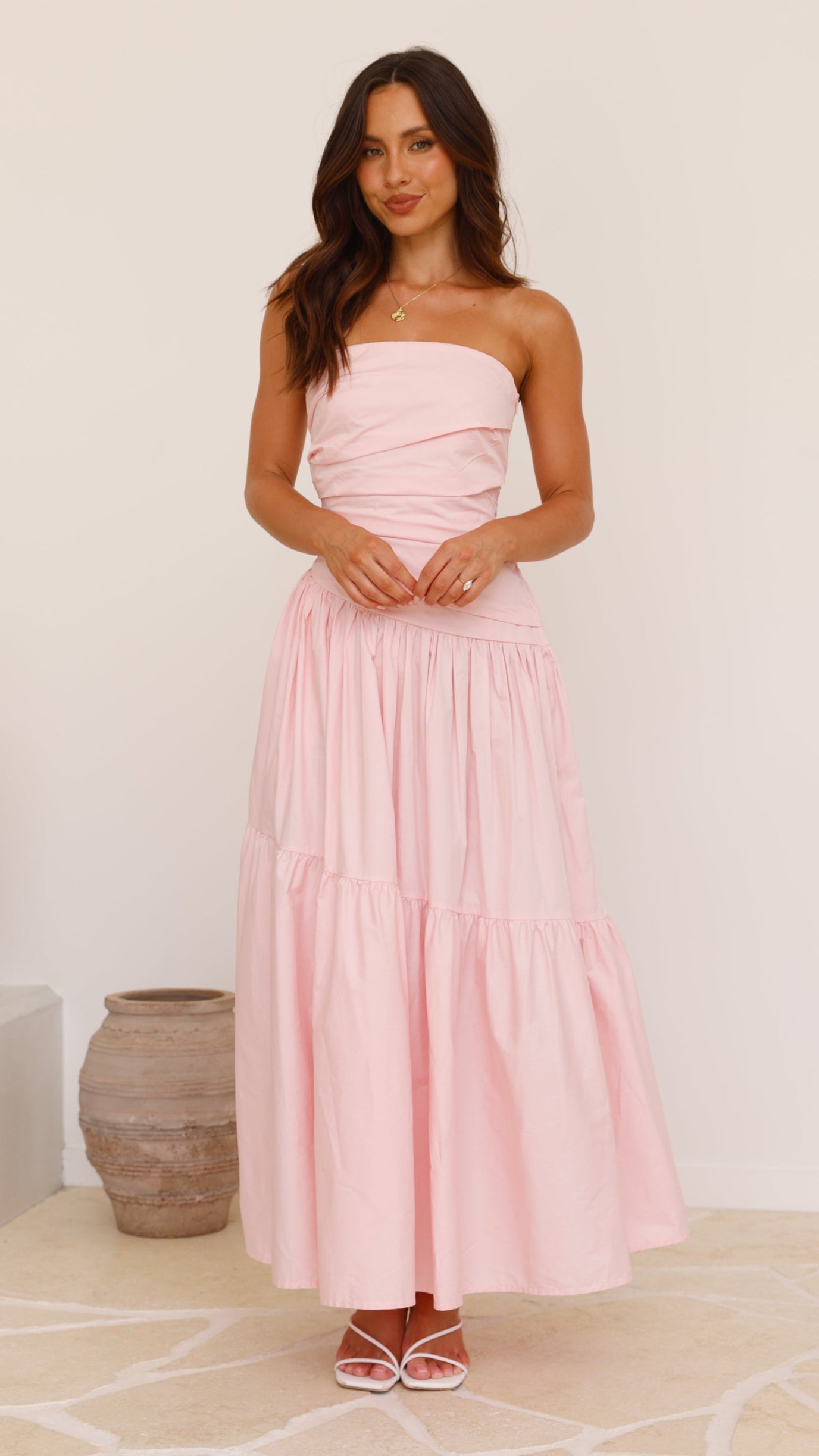 Lola Maxi Dress - Pink - Billy J