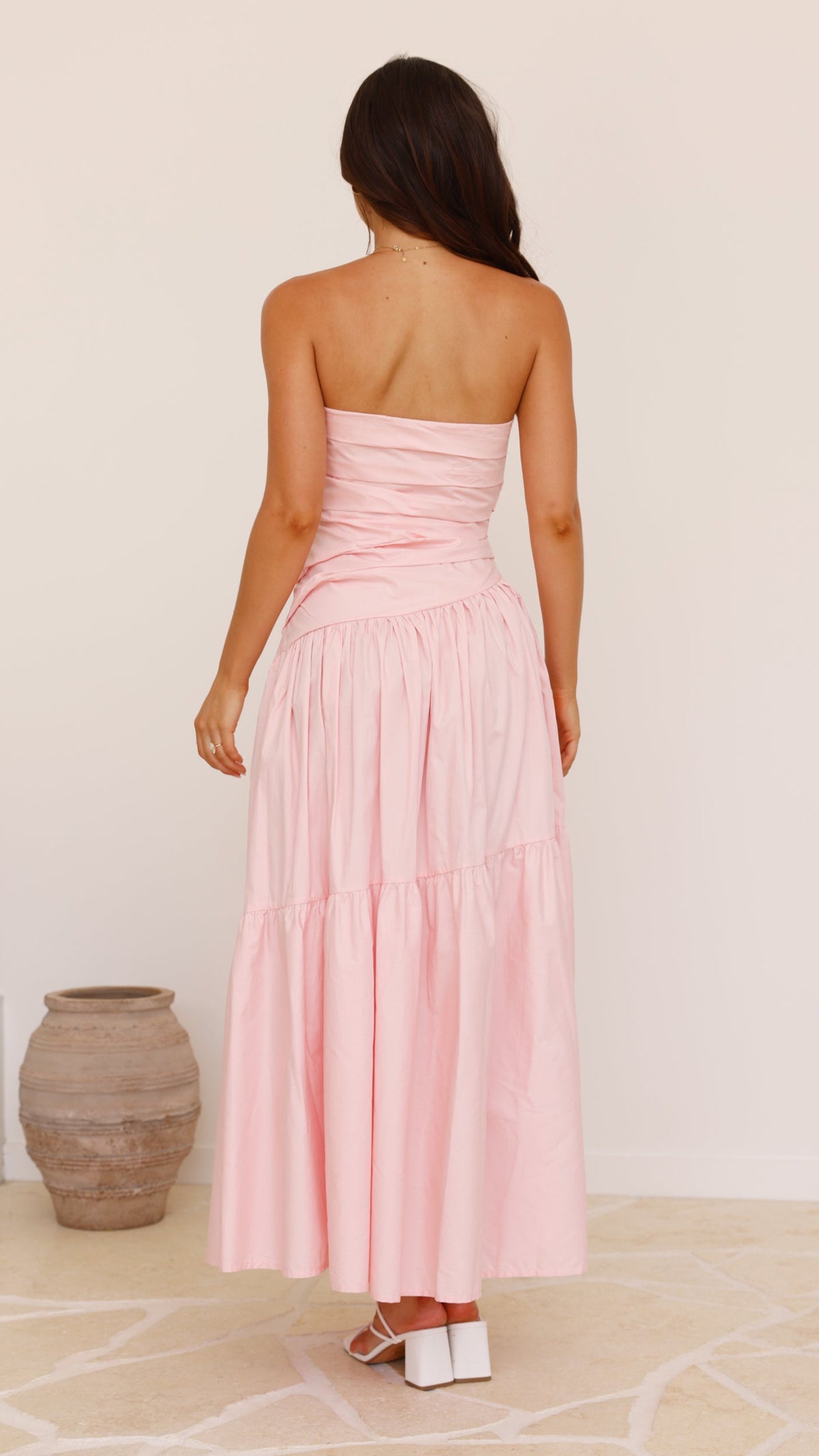 Lola Maxi Dress - Pink - Billy J