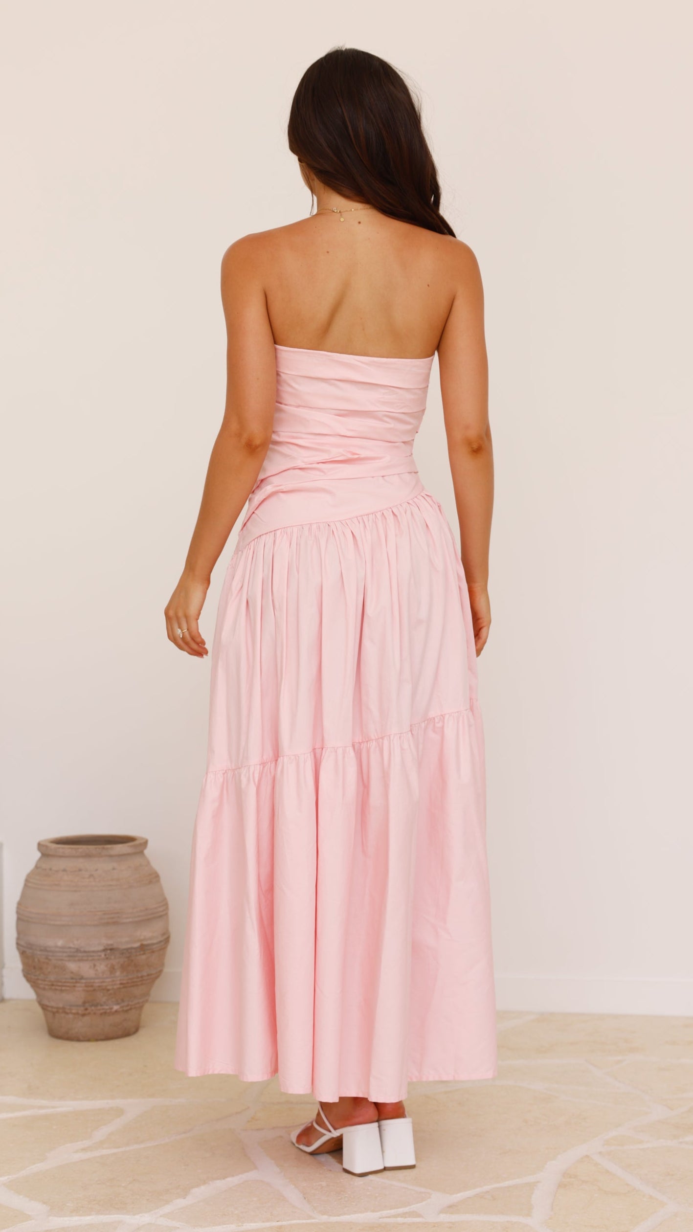 Lola Maxi Dress - Pink - Billy J