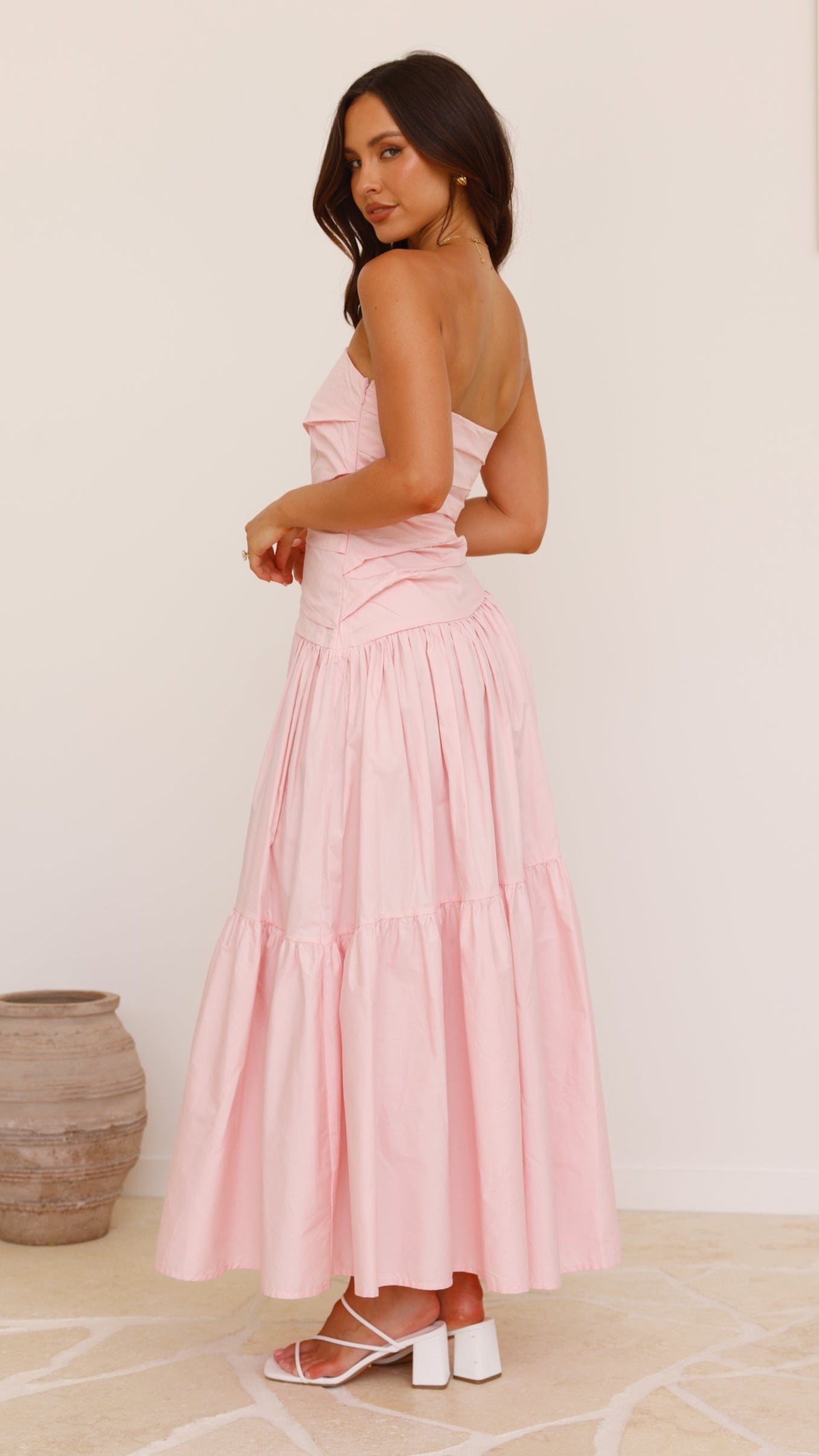 Lola Maxi Dress - Pink - Billy J