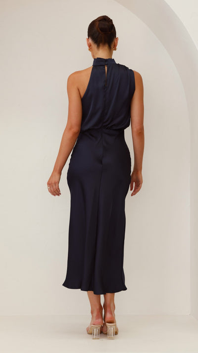 Load image into Gallery viewer, Esther Maxi Dress - Navy - Billy J
