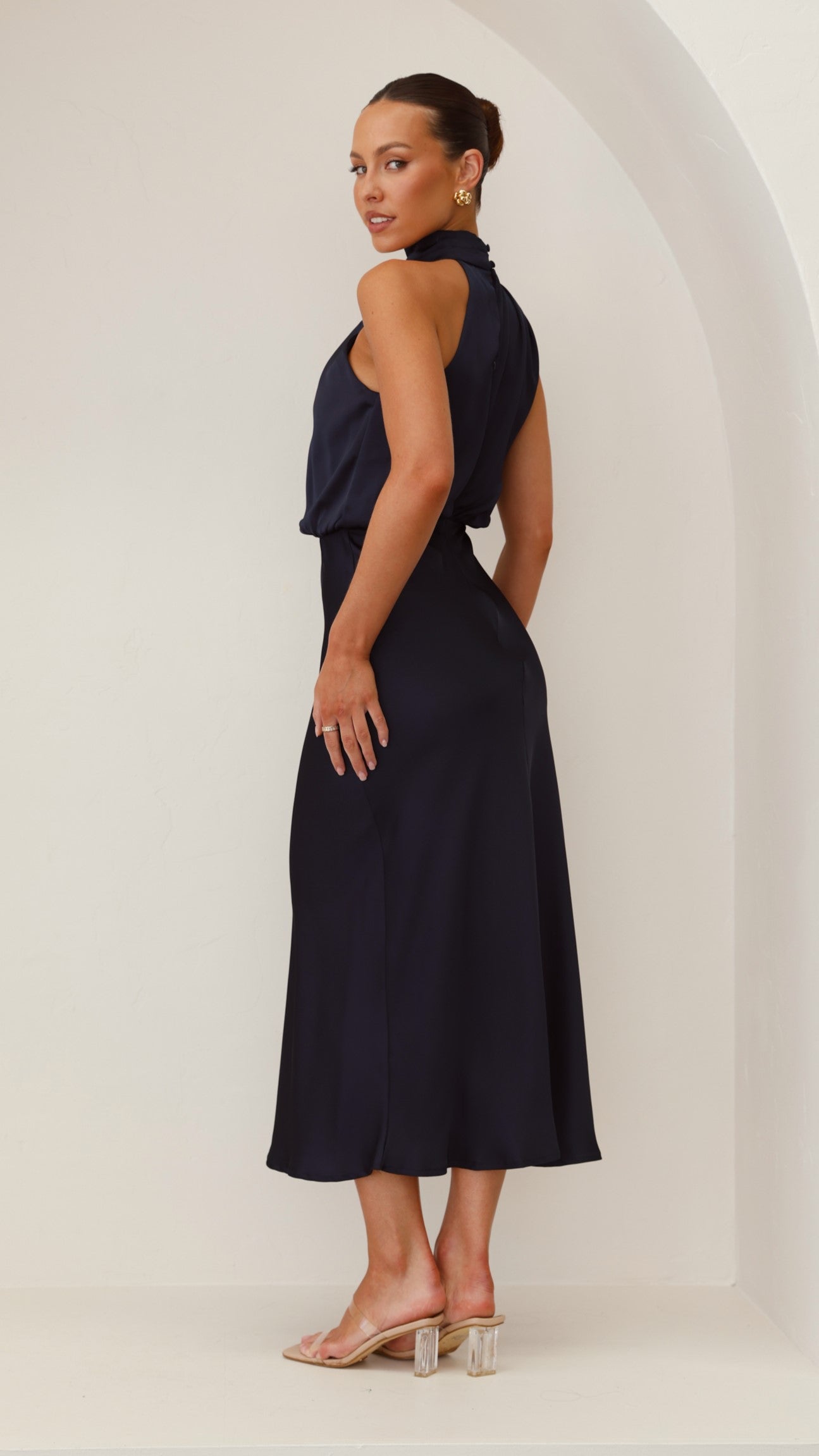 Esther Maxi Dress - Navy - Billy J