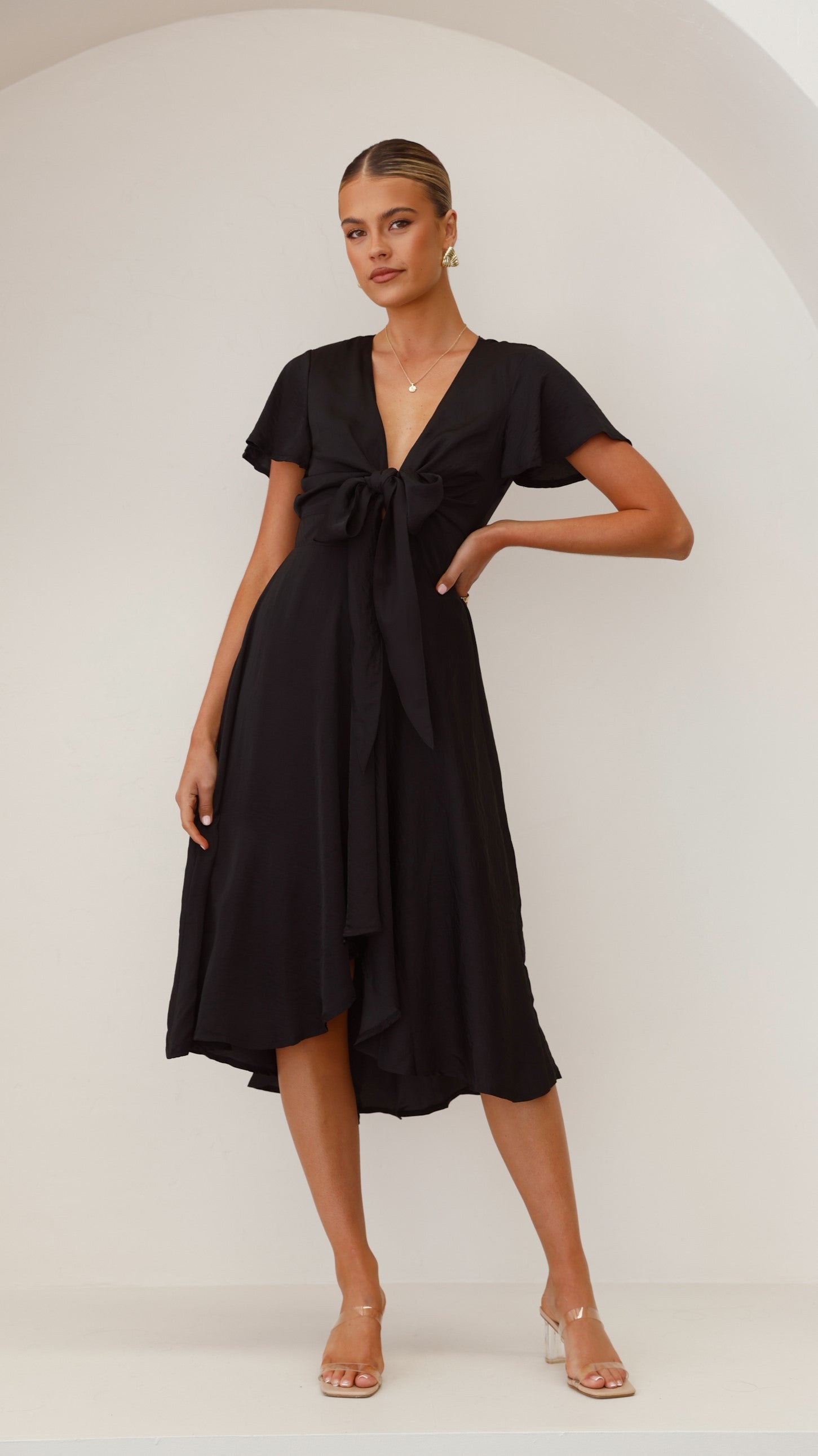 Sunny Daze Dress - Black - Billy J